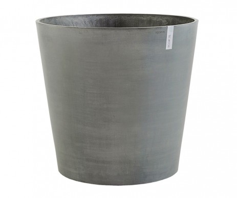 POT AMSTER CIMENT D60CM ROUE