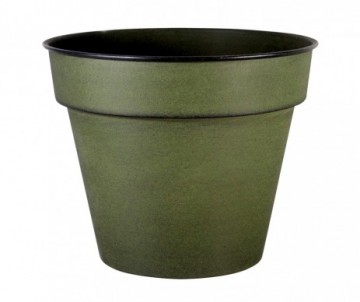 POT ACIER VERT D15CM
