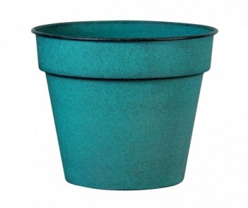 POT ACIER BLEU D37CM