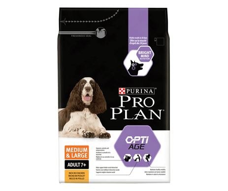 CROQUETTES MEDIUM & LARGE ADULT7+ 14KG  PURINA