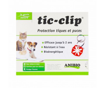 MEDAILLE TIC CLIP PROTECTION TIQUES ET PUCES