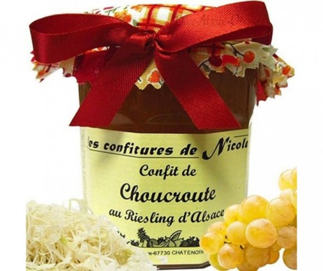 CONFIT ALSACIEN DE CHOUCROUTE AU RIESLING POT DE 250 GR