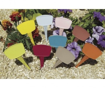 8 ETIQUETTES COULEUR 25CM