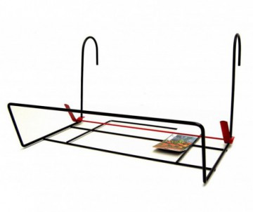 SUPPORT STANDARD LARGE AVEC BARRE DE SECURITE 39X21X15CM