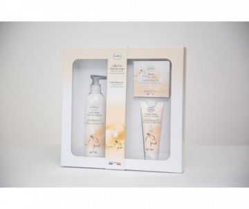 COFFRET TRIO SOIN DU CORP AU LAIT D'ANESSE BIO