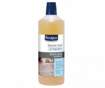 SAVON NOIR A L'HUILE DE LIN 1L