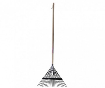 BALAI A GAZON FIL PLAT RENFORCE  MANCHE BOIS 150CM