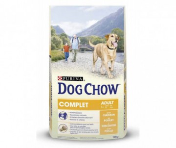CROQUETTES DOG CHOW COMPLET POULET 14 KG NESTLE PURINA