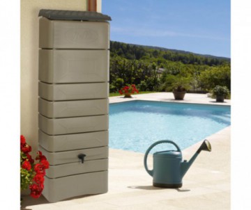 RECUP.A EAU MURAL 300L TAUPE