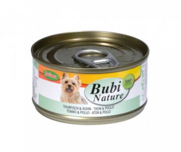 BUBI NATURE POUR CHIEN THON ET POULET 70G