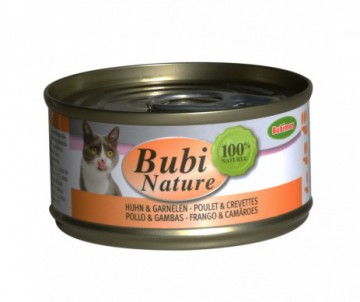 BUBI NATURE POULET ET CREVETTES 70GR