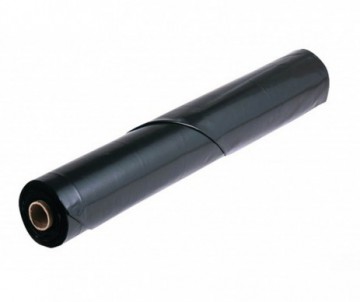 FILM NOIR LARGEUR 6M 150MICRONS VENDU AU METRE LINEAIRE