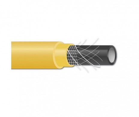 TUYAU TECHN'O JAUNE DIAMETRE 19MM LONGUEUR  50M