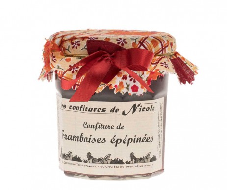 CONFITURE FRAMBOISES EPEPINEE 250GR