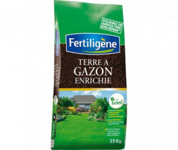 TERRE A GAZON ENRICHIE 25KG