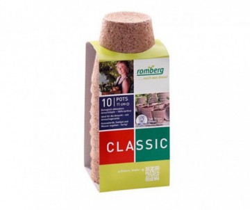 POTS DIAMETRE 11CM X10 BIODEGRADABLE