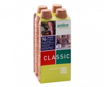 POTS DIAMETRE 6CM X96 BIODEGRADABLE