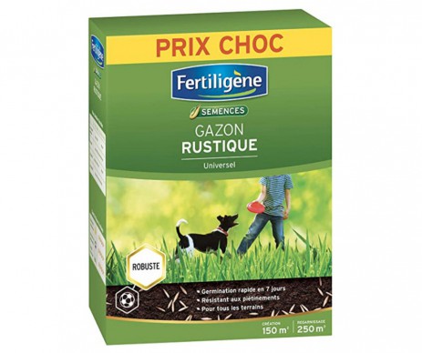 GAZON RUSTIQUE 150M2 FERTILIGENE