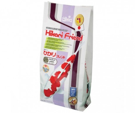 HIKARI FRIEND KOI POND FISH FOOD PELLETS MEDIUM/LARGE PELLET 4kg