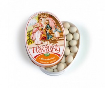 BOITE OVALE MANDARINE BIO