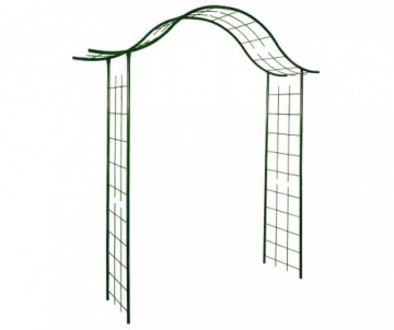 PORTIQUE DECOR TREILLAGE VERT