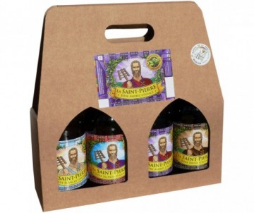 COFFRET 4 BIERE SAINT PIERRE 4X50CL