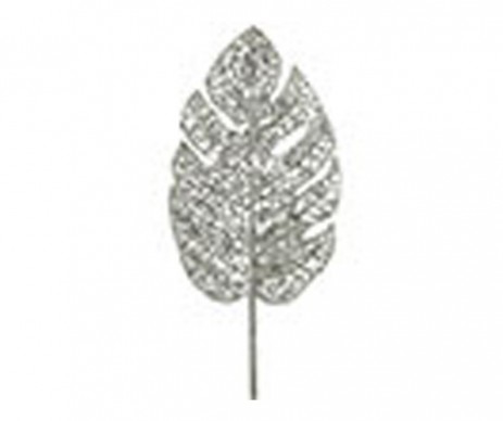 FEUILLE PHILLO MONSTREA ARGENT
