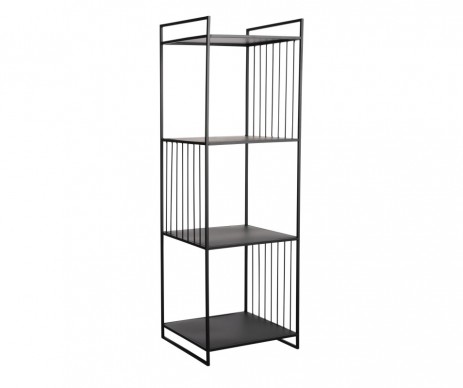 ETAGERE PACO NOIR H120CM