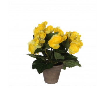 BEGONIA JAUNE ARTIFICIEL...