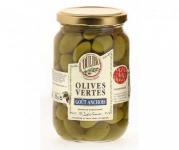 OLIVES VERTES GOUT ANCHOIS