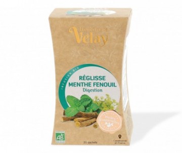 INFUSION REGLISSE MENTHE FENOUIL BIO
