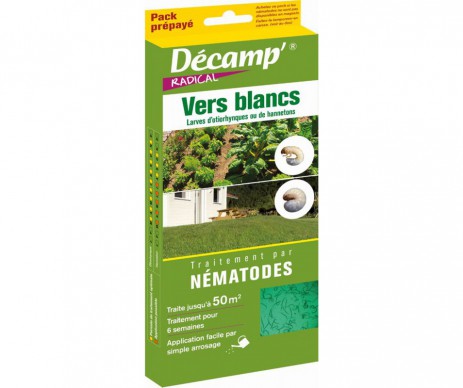 NEMATODES CONTRE VERS BLANCS - JUSQU'A 50M2 - PACK PREPAYE - DECAMP