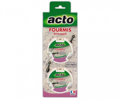 ANTI-FOURMIS BOITE APPATS 10GR X2 - ACTO