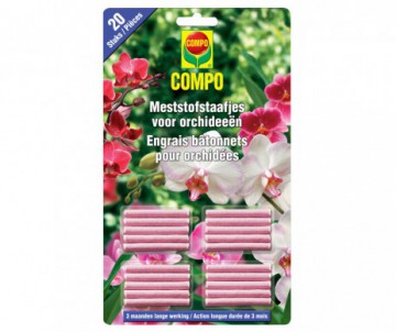 BATONNETS ENGRAIS ORCHIDEES X20  COMPO