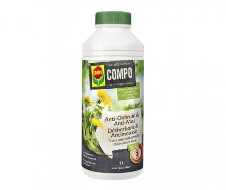 DESHERBANT ET ANTI-MOUSSES NETOSOL GREEN SUPER CONCENTRE 1L- POUR 80 M2 - COMPO