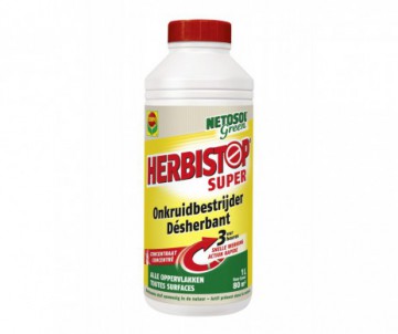 DESHERBANT TOUTES SURFACES 1L NETOSOL GREEN SUPER CONCENTRE 1L - POUR 80 M2 - COMPO