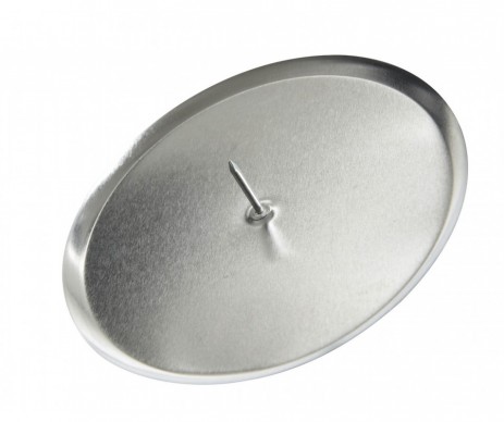 BOUGEOIR METAL AVENT 8CM ARG