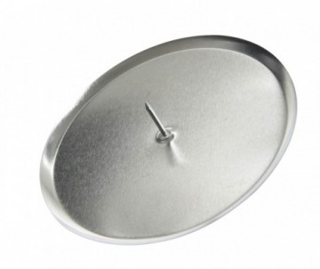 BOUGEOIR METAL AVENT 6CM ARG