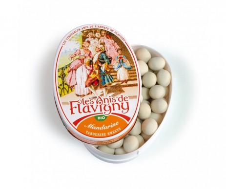 BOITE OVALE MANDARINE BIO