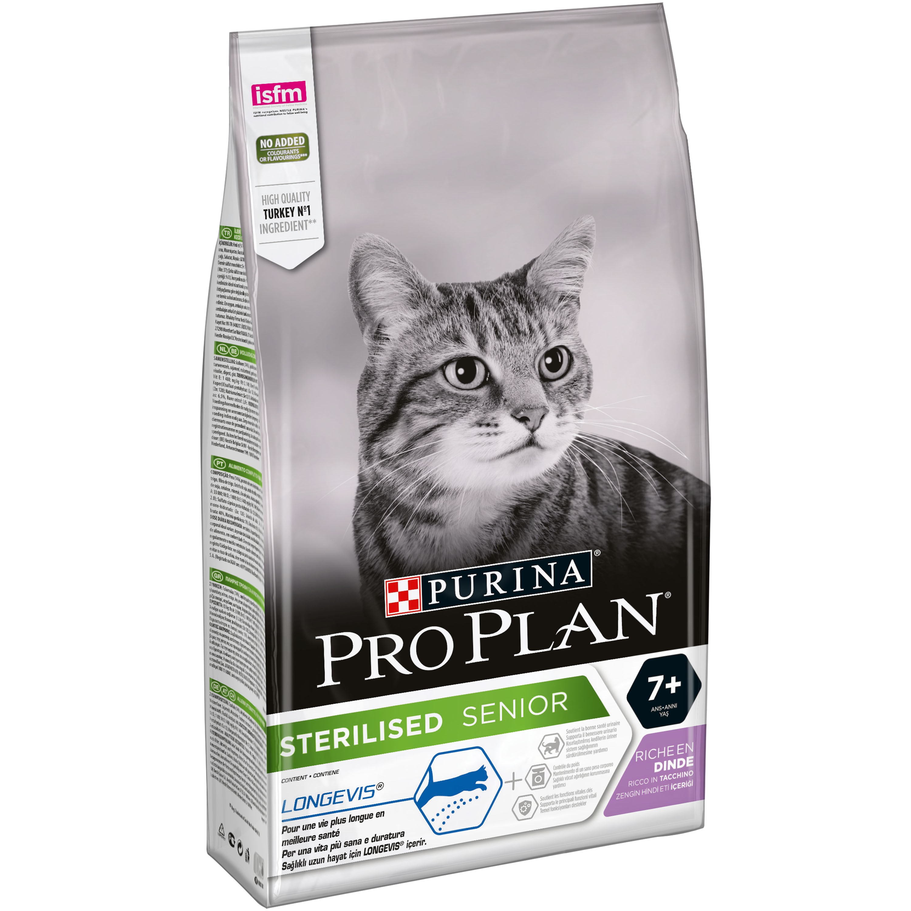 CROQUETTE DINDE CHAT ADULTE +7ANS STERILISE