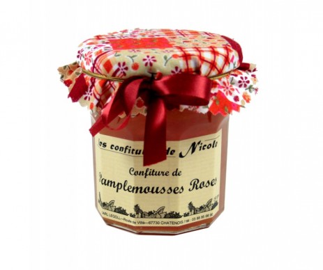 CONFITURE ALSACIENNE PAMPLEMOUSS ROSE POT DE 250 GR
