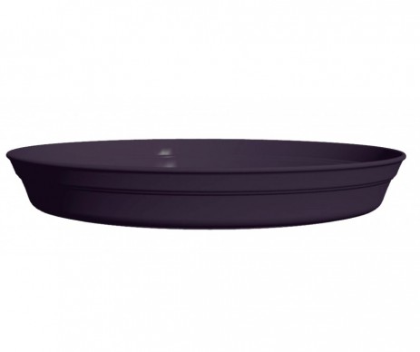 SOUCOUPE POT ROMEO DIAMETRE 25CM NOIR VIOLINE