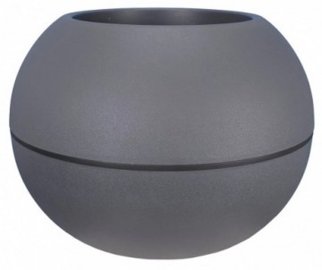 BAC GRANIT BOULE D40 GRIS