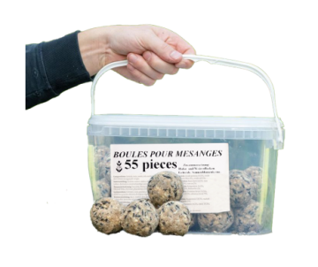 SEAU 55 BOULES DE GRAISSE 95GR
