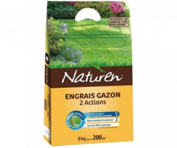 ENGRAIS GAZON 2 EN 1 - 18KG ORGANIQUE