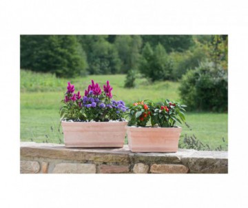 JARDINIERE TERRE CUITE CONTEMPORAINE 21CM
