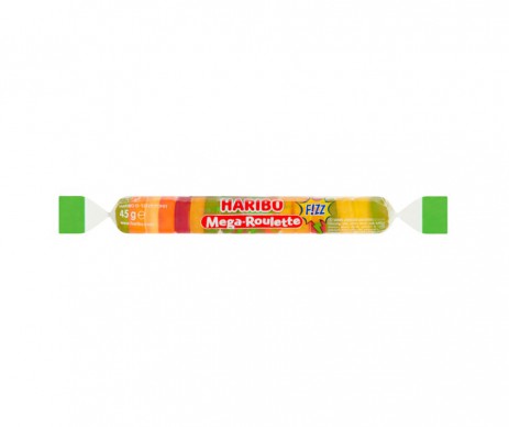 BONBON HARIBO MEGA ROULETTE ACIDE 45GR
