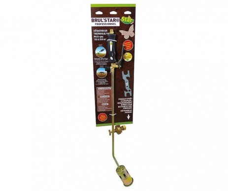 DESHERBEUR THERMIQUE BRUL'STAR SIMPLE + TUYAU 4M + DETENDEUR