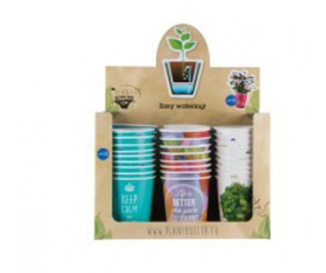 PLANTBUTLER PAPER BUCKET POT DE 9CM DE DIAMETRE