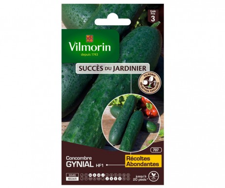 CONCOMBRE GYNIAL HYBRIDE F1 VILMORIN